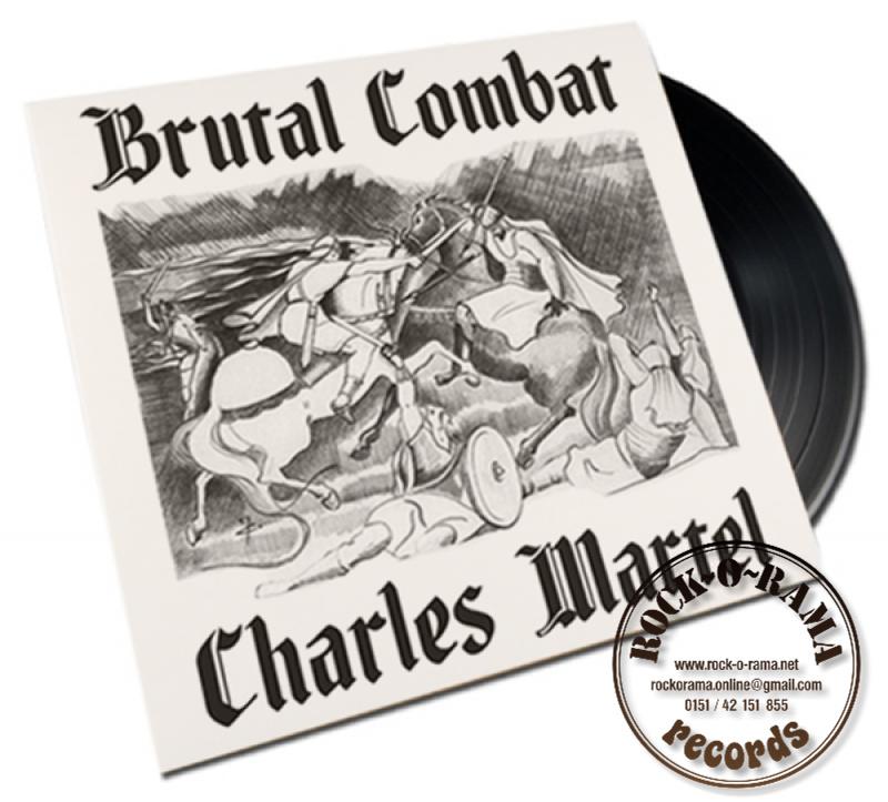 Image of the cover of the Brutal Combat LP Charles Martel