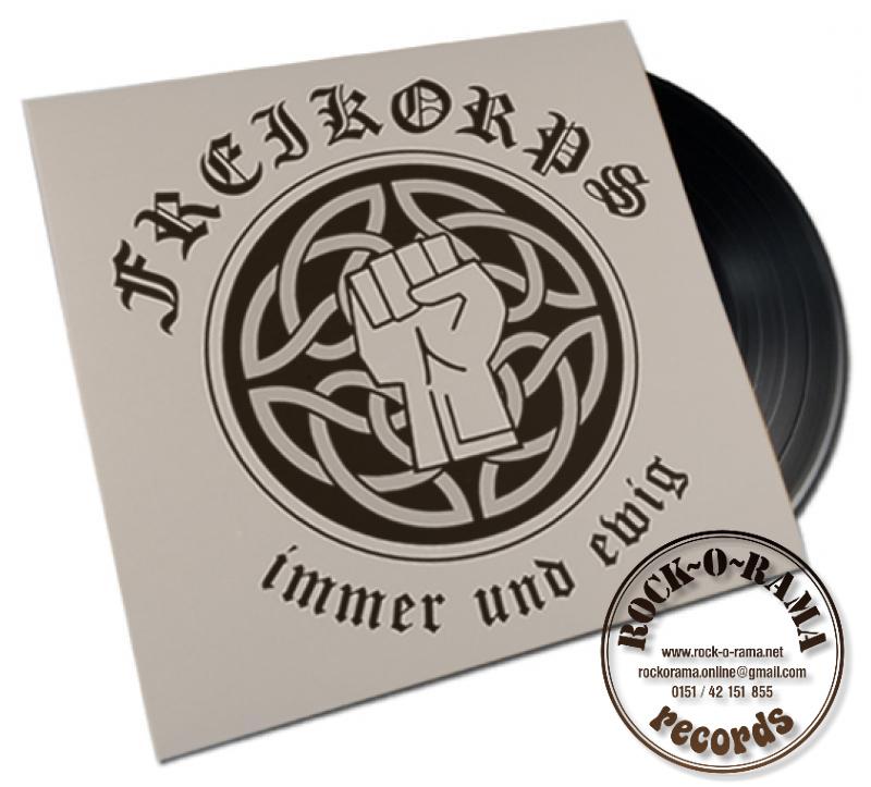 Image of the cover of the Freikorps LP Immer und Ewig