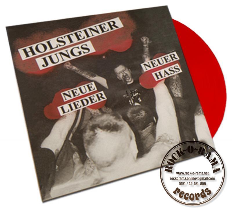 Abbildung der Titelseite der Holsteiner Jungs LP Neue Lieder Neuer Hass