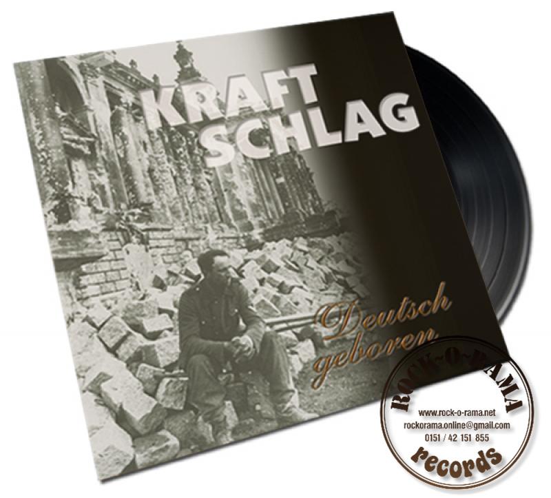 Image of the cover of the Kraftschlag LP Deutsch geboren