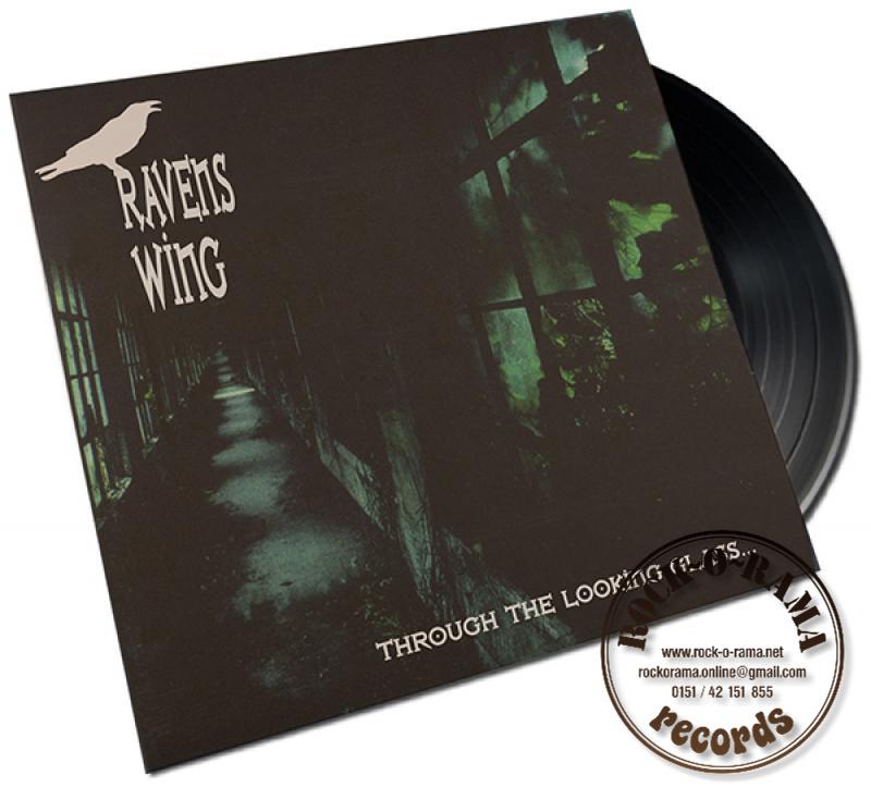 Abbildung der Titelseite der Ravens Wing LP Through the looking glass, Edition 2020