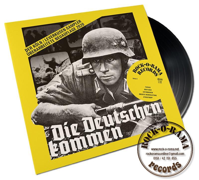 Image of the cover of the Sampler LP Die Deutschen kommen, Edition 2020