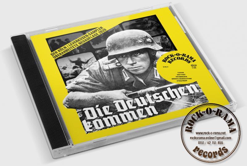 Abbildung der Titelseite der Sampler CD Die Deutschen kommen