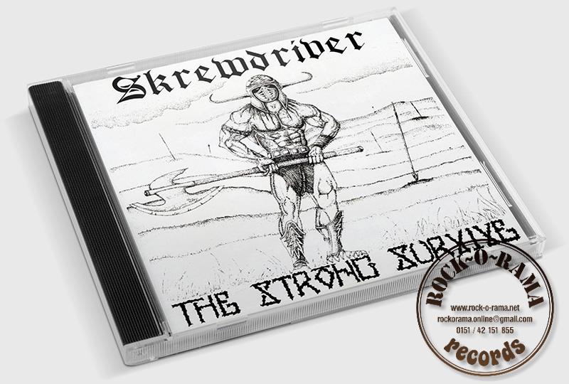 Image of the cover of Skrewdriver CD The strong survive