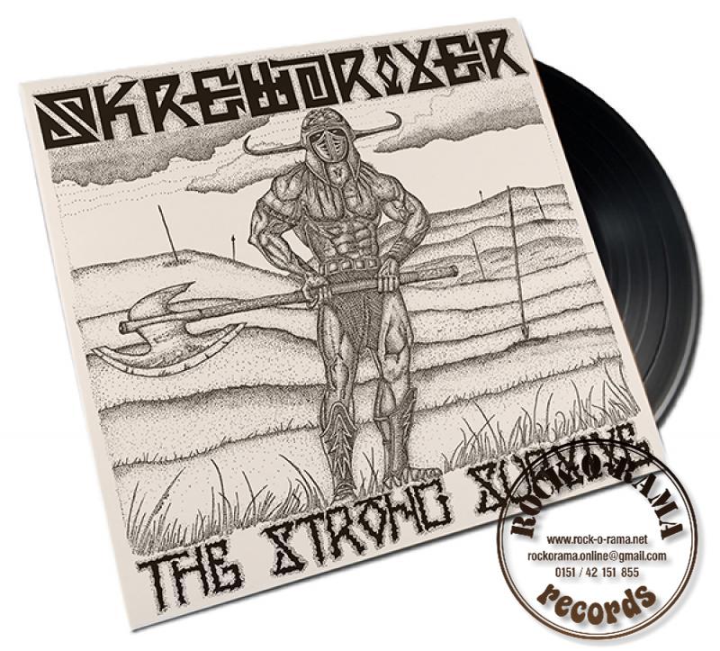 Abbildung der Titelseite der Skrewdriver LP The Strong Survive, Edition 2021