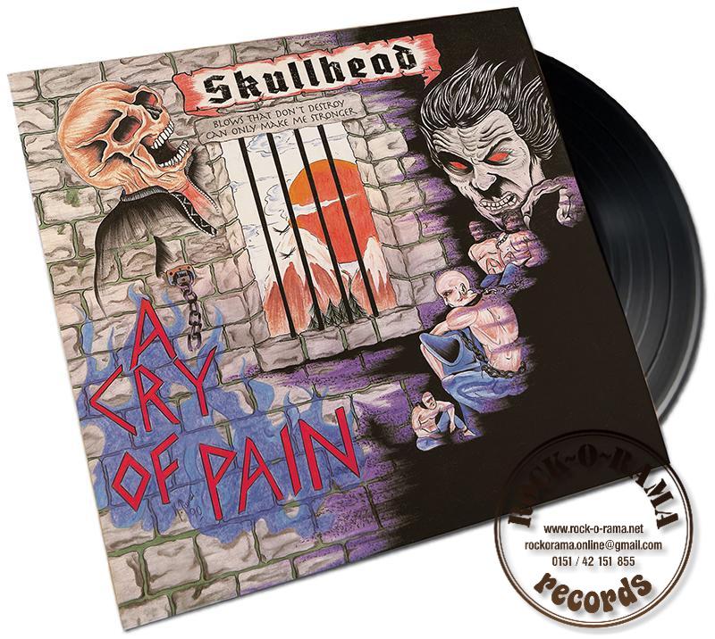 Abbildung der Titelseite der Skullhead LP A Cry of Pain, Edition 2020