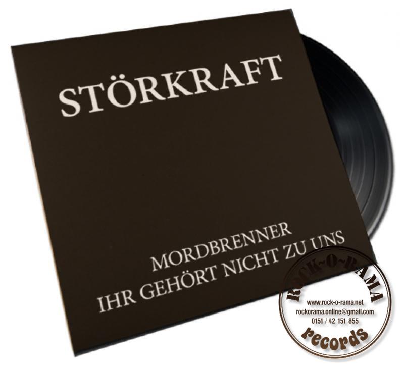 Image of the cover of the Störkraft EP Mordbrenner ihr gehört nicht zu uns