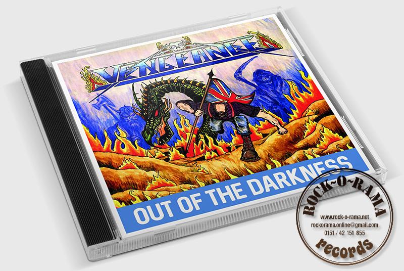Image of the frontcover of Vengeance CD Out of the darkness