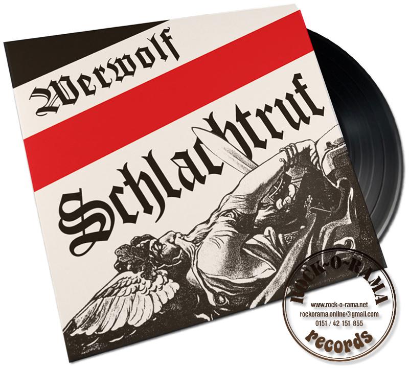 Image of the frontcover of Werwolf LP Schlachtruf + Bonus, Edition 2022