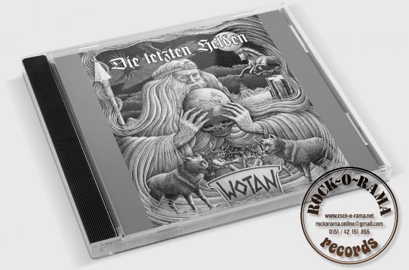 Abbildung der Titelseite der Wotan CD Die letzten Helden