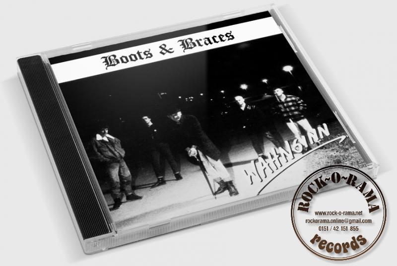 Image of frontcover of Boots and Braces CD Wahnsinn