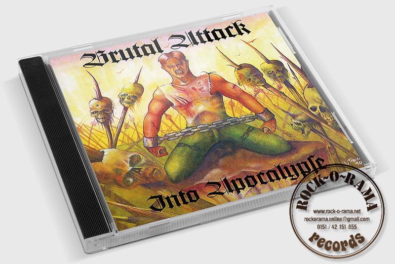 Image of the frontcover of Brutal Attack CD Into Apocalypse
