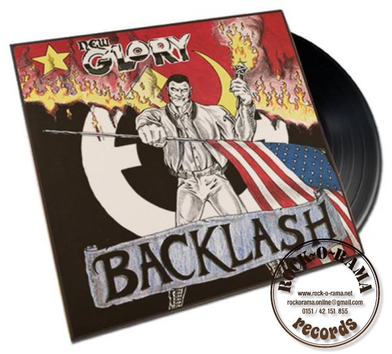 Image of the cover of the New Glory LP Backlash