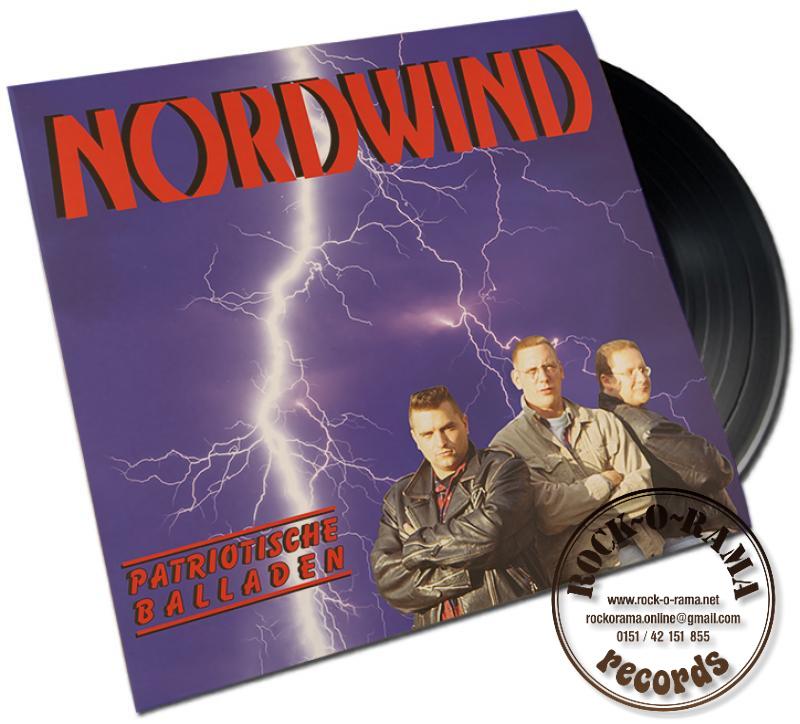Image of the cover of the Nordwind LP Patriotische Balladen + Wir