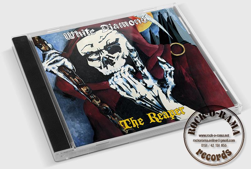 Image of the frontcover of White Diamond CD The reaper