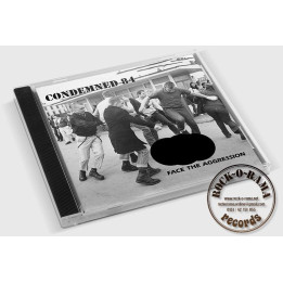 Condemned 84, Face the Aggression, censored cover, CD