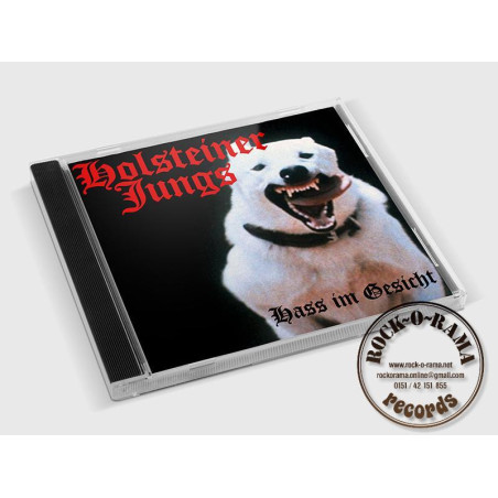 Holsteiner Jungs, Hass im Gesicht, CD