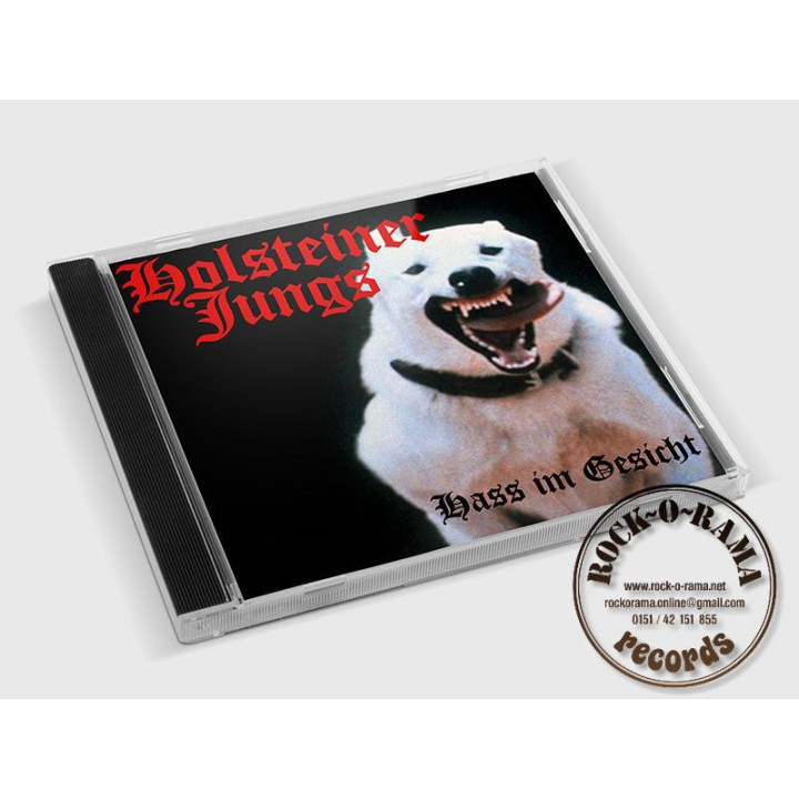 Holsteiner Jungs, Hass im Gesicht, CD