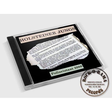 Holsteiner Jungs, Polizeistaat 2000, Maxi CD