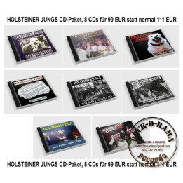 Bundle, Holsteiner Jungs, 8 CDs for 99 EUR instead of 111 EUR
