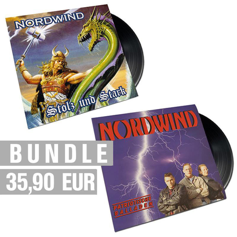 Bundle, Nordwind Stolz und Stark and Patriotische Balladen + Wir, LPs Bundle, Nordwind Stolz und Stark and Patriotische Balladen + Wir, LPs