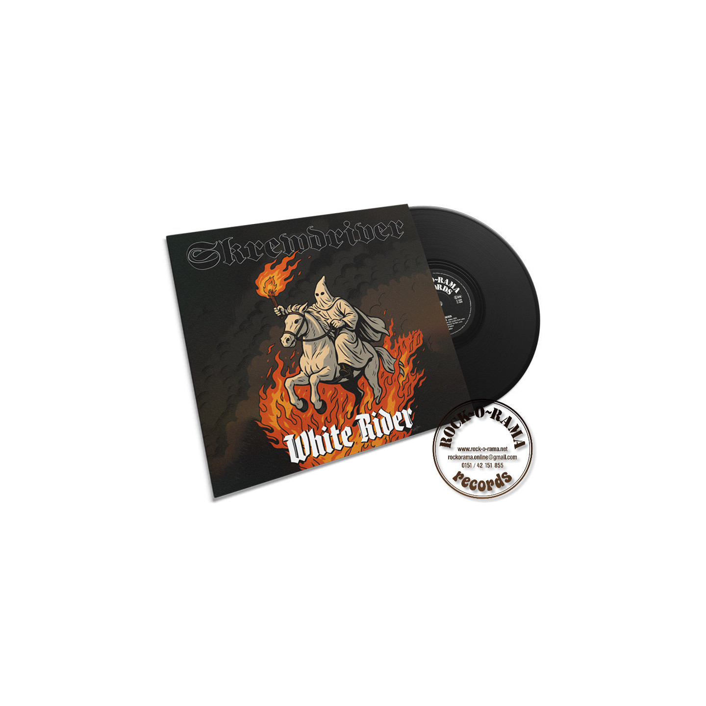 Skrewd パンク White Rider LP punk oi Skrewdriver, White Rider, LP, Edition 2025