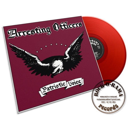 Arresting Officers, Patriotic Voice, red Vinyl, 3rd press