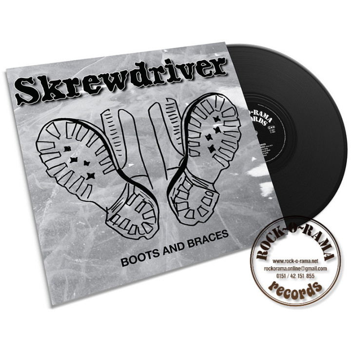 Skrewdriver, Boots and Braces, Edition 2026, LP