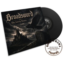 Artwork for the Broadsword LP The Lonely Raven
