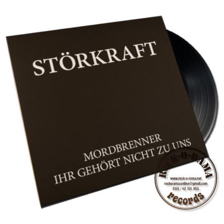 Störkraft, Mordbrenner ihr gehört nicht zu uns, 10 Inch, Vinyl EP
